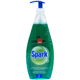 Detergent lichid pentru vase Sano Spark Castravete 1 L cu pompita